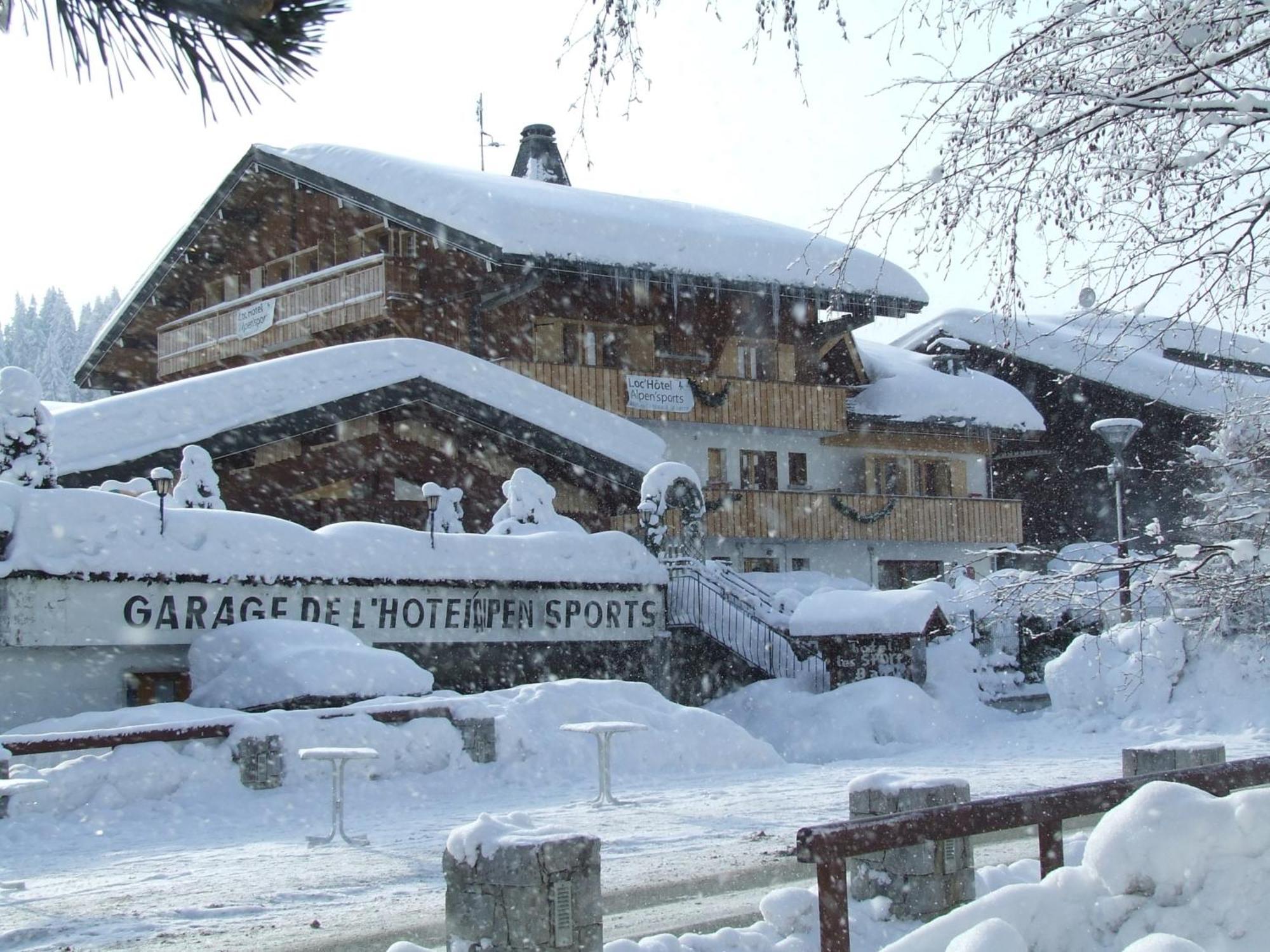 Loc'Hotel Alpen Sports Les Gets Exterior foto